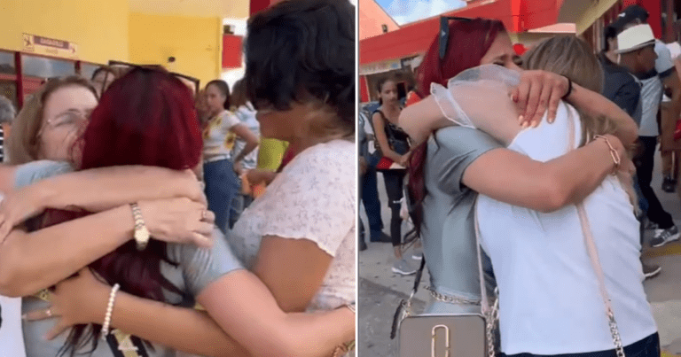 Cubana Y Su Hija Protagonizan Emotivo Reencuentro Tras Cinco A Os De