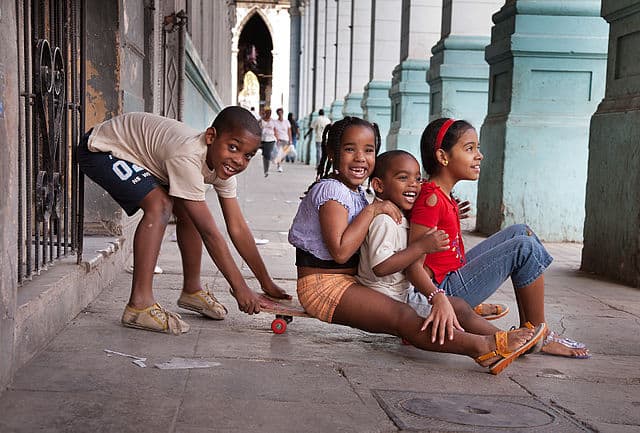 amra a Cuba es amar a sus niños