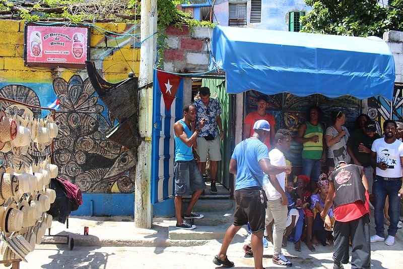 El Callejón de Hamel: el más colorido de Cuba