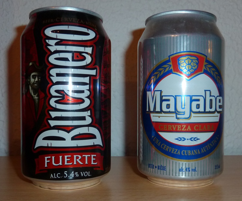 cervezas típicas cubanas