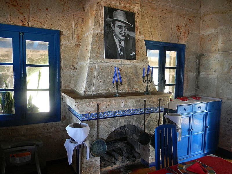 Interior de la Casa de Al Capone en Varadero