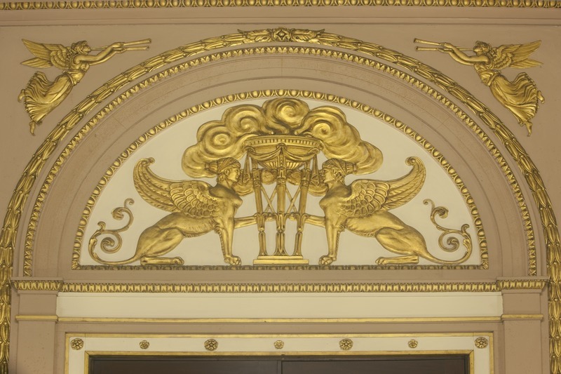 Ornamentaciones en oro del Capitolio