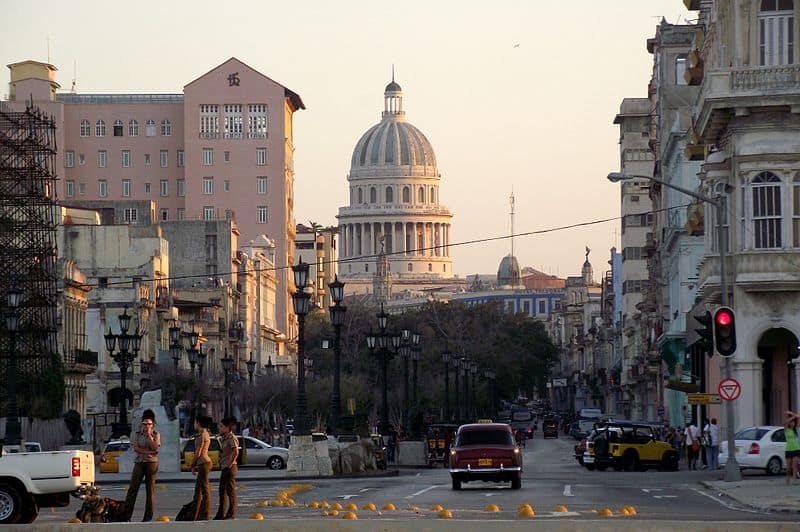 Paseo del Prado de La Habana