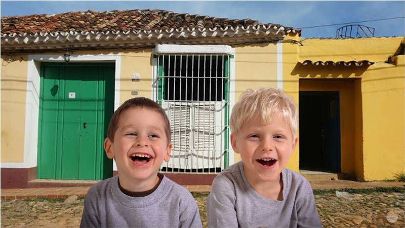 Alojarse en una casa particular permitirá que los niños conozcan más de la manera de vivir en Cuba
