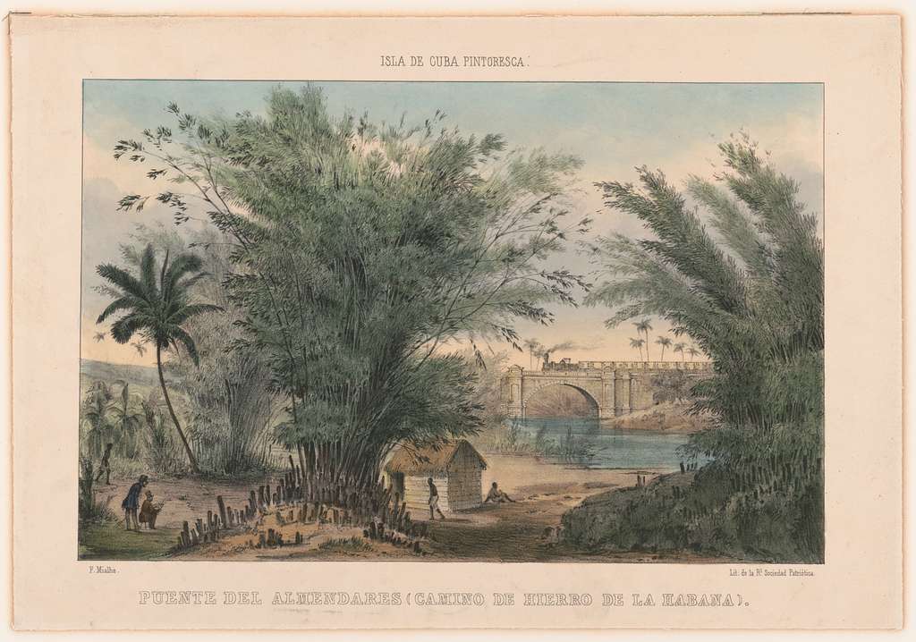 Un puente sobre el río cubano Almendares