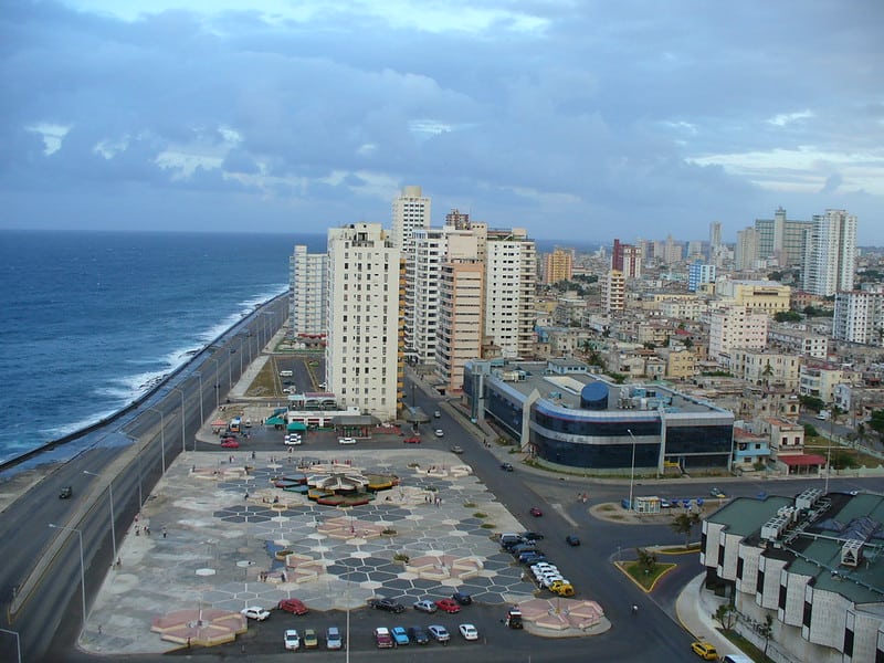 Vista de la Habana desde el Hotel Riviera