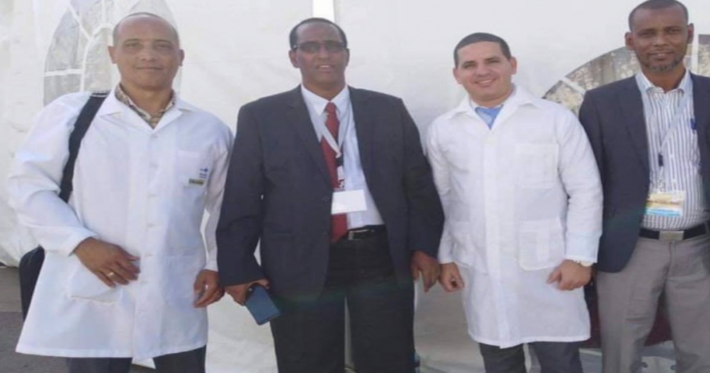 Los medicos cubanos secuestrados en Kenia