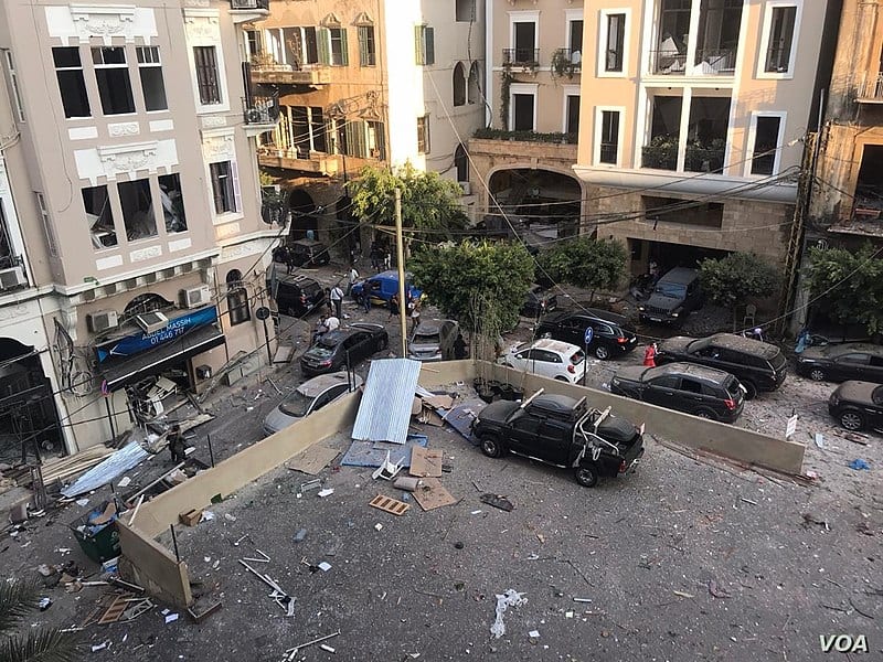 Explosión en Beirut