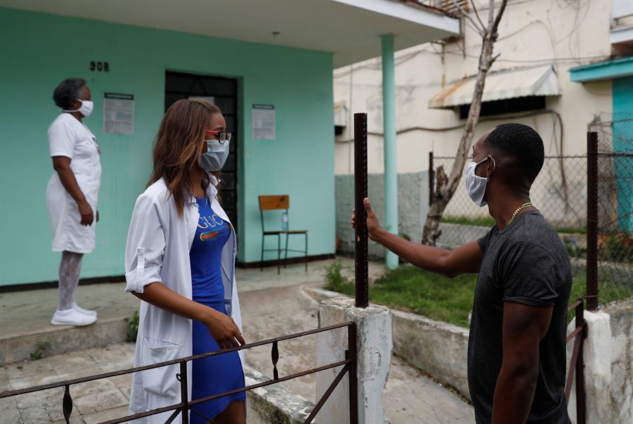 Cuba muestra tendencia al descenso de contagios