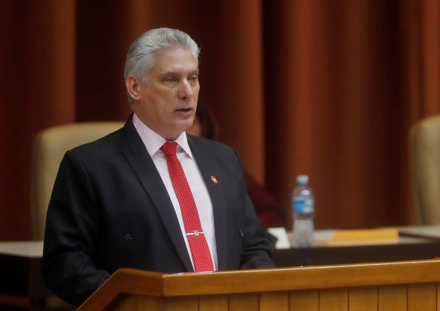 El presidente cubano acusa a Pompeo de promover la intervención contra Venezuela