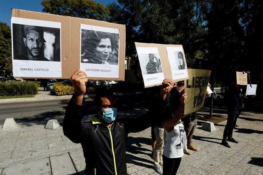 Cubanos en México condenan represión al Movimiento San Isidro