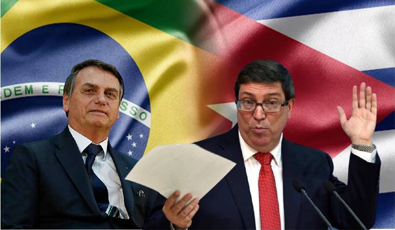 Canciller de Cuba criticó a Bolsonaro