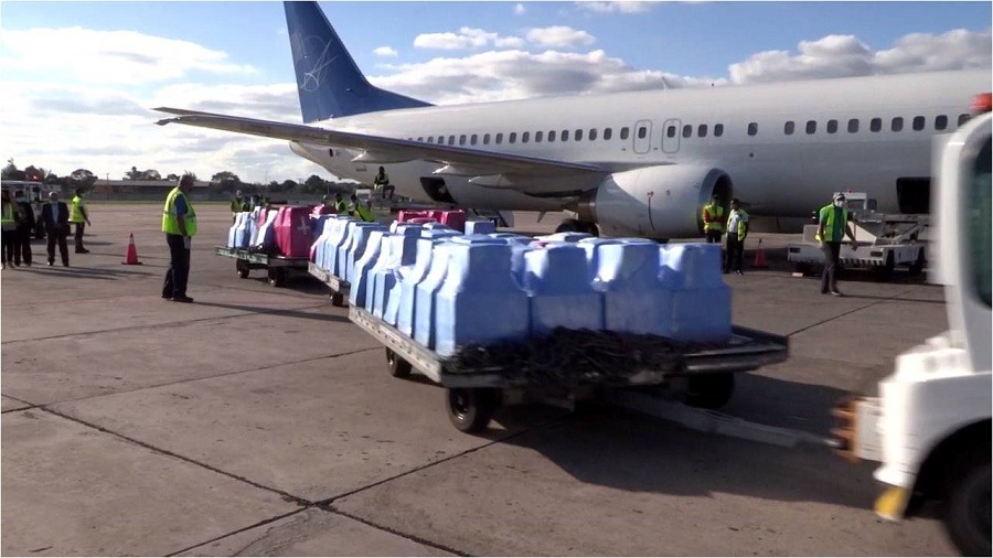 Cuba recibe donativo de materiales sanitarios desde EE.UU.