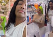 La Diosa y el influencer cubano Pollito Tropical graban el video de “Me dio la gana”