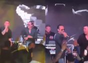 Lenier Mesa recibe sorpresa de Marc Anthony en su concierto en Charlotte